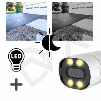 Kamera zewnętrzna IP POE LAN 5MPX 4K DVX LT5